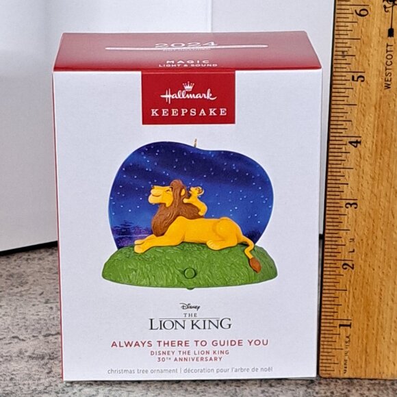 Hallmark - Disney The Lion King Always There To Guide You - Light, Sound - Picture 3 of 15